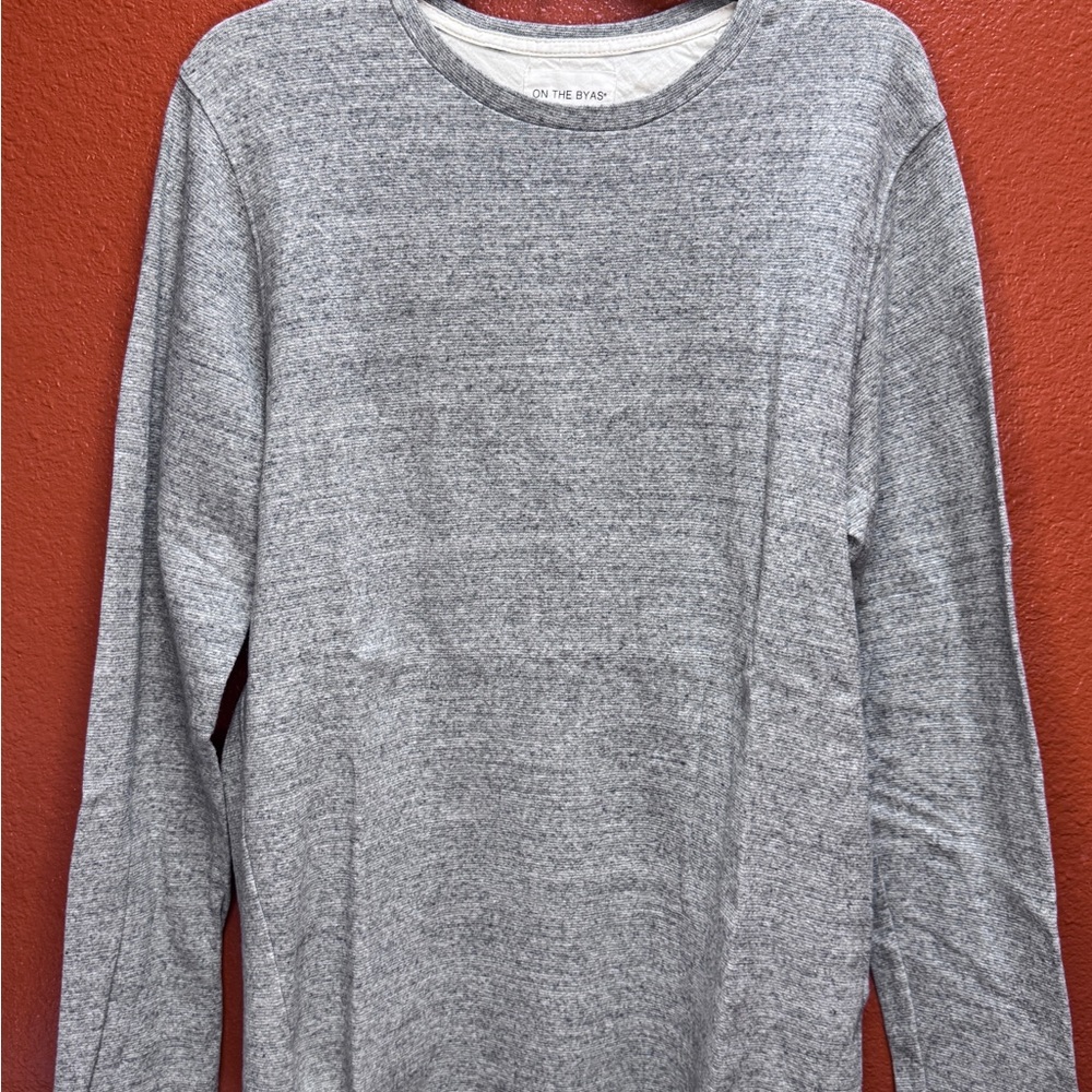 On the Byas Charcoal Long Sleeve Tee
